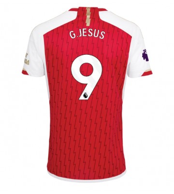 Maillot de foot Arsenal Gabriel Jesus #9 Domicile 2023-24 Manches Courte